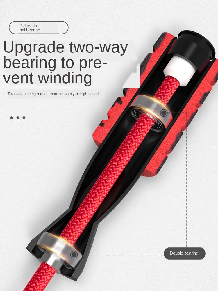3M Nặng Có Thể Điều Chỉnh Có Trọng Số Bỏ Qua Dây Nhảy Bi Giúp Weavon Cáp Xốp Tay Cầm Cho Tập Gym Tại Nhà Crossfit Tập Luyện boxing MMA