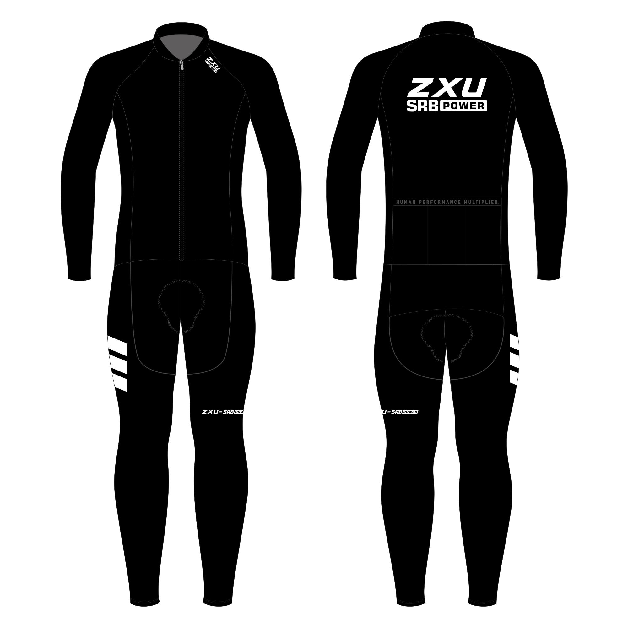 Skinsuit tay áo dài mới ZXU Trisuit SrbPower Triathlon Quần áo Jumpsuit Bơi Cycling Chạy Wetsuit cạnh tranh Trang phục Color: 8 Size: XS