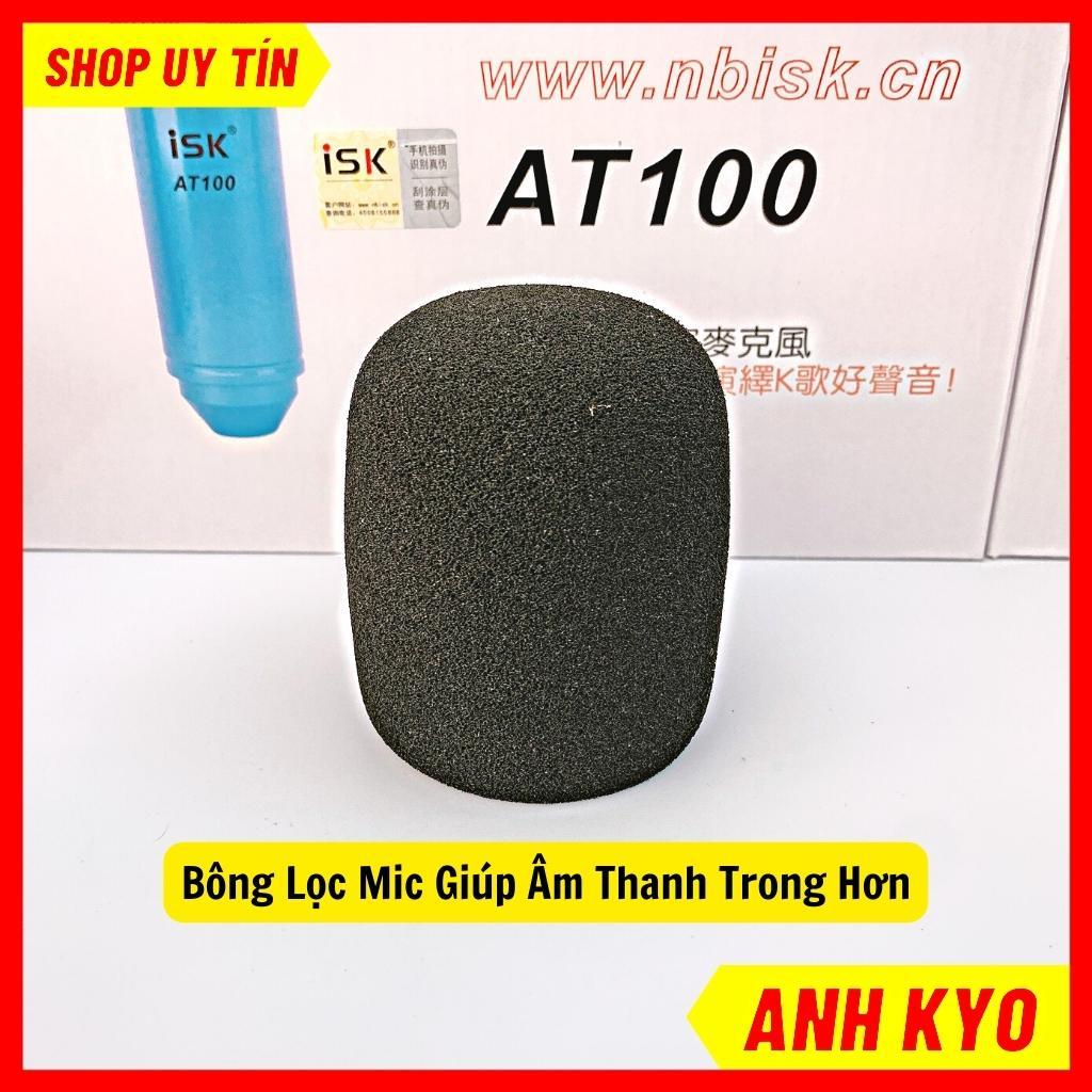 Mút Bọc Đầu Micro, Bông Lọc Gió, Màng Mút Lọc Âm cho Mic Thu Âm