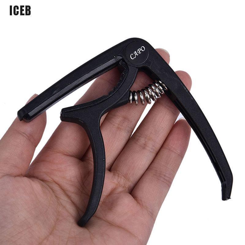 Kẹp Capo Và 5 Miếng Gảy Đàn Guitar Iceb 1