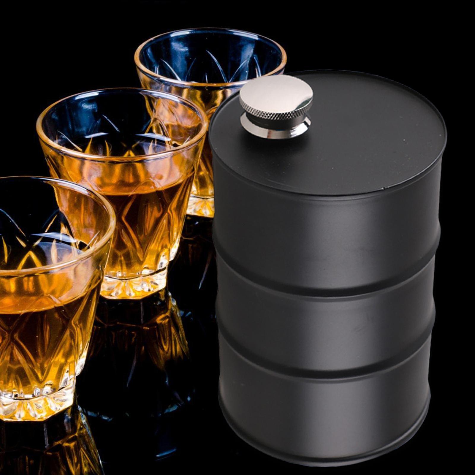 Hip Flask Kettle Wine Cup 304 Stainless Steel Liquor Container Bottle for Barbecue