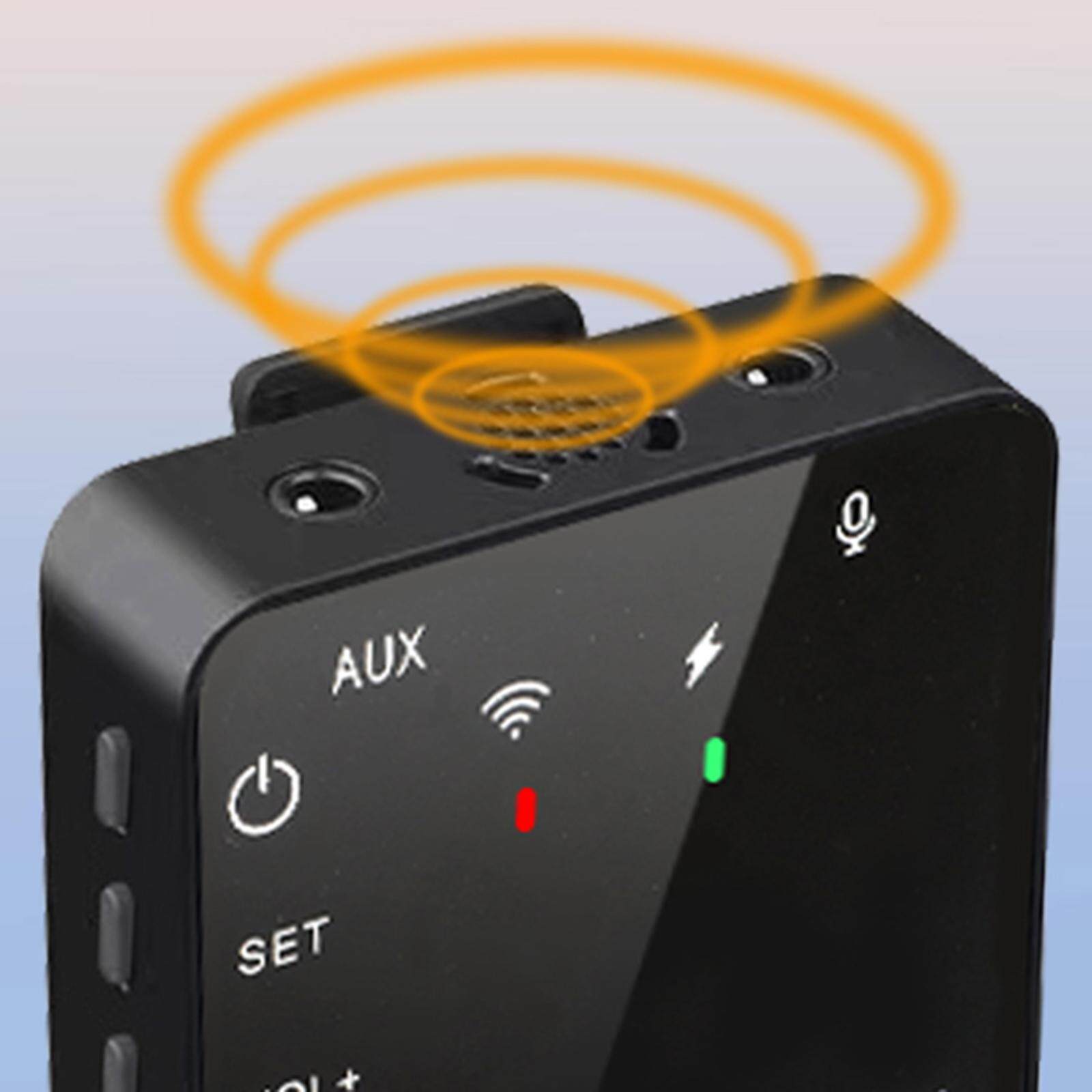 Micro cài áo review không dây Audio Wireless Lavalier Microphone Giao diện Type C (Android) (Bộ nhận và phát)