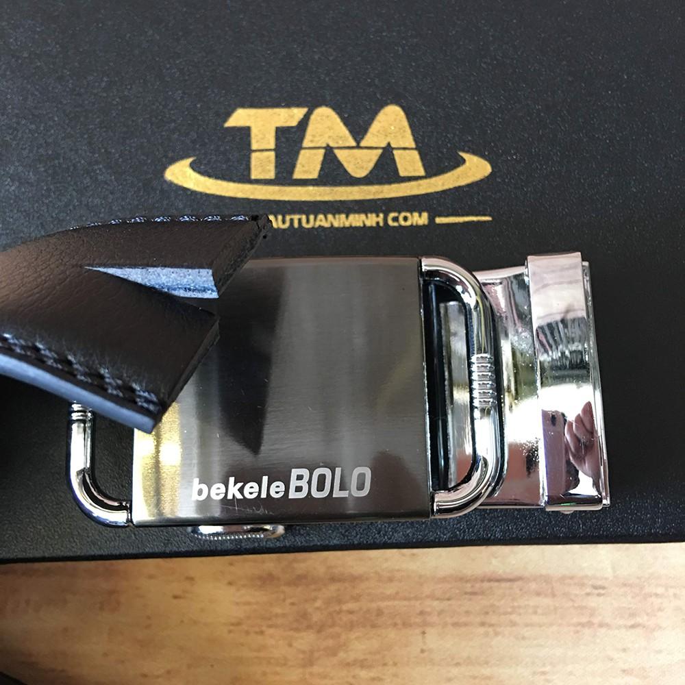 Thắt Lưng Da Bò Khóa Tự Động