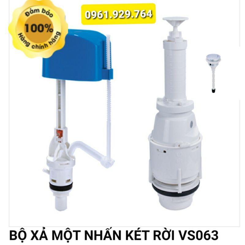 Bộ xả 1 nút nhấn siêu nhẹ dùng cho bồn cầu 2 khối (két rời) VS0603