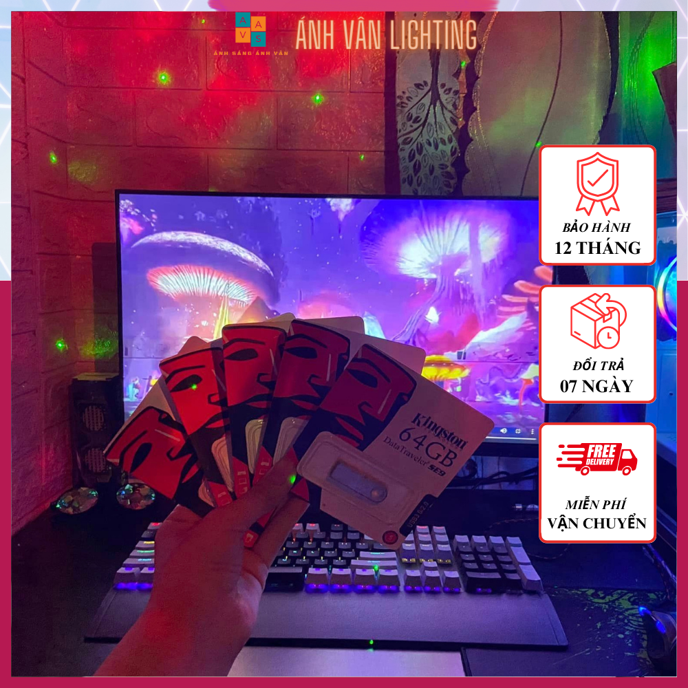 USB 64GB Hiệu Ứng Đi Cảnh 3D 4D Bay Phòng Dùng Cho Máy Chiếu