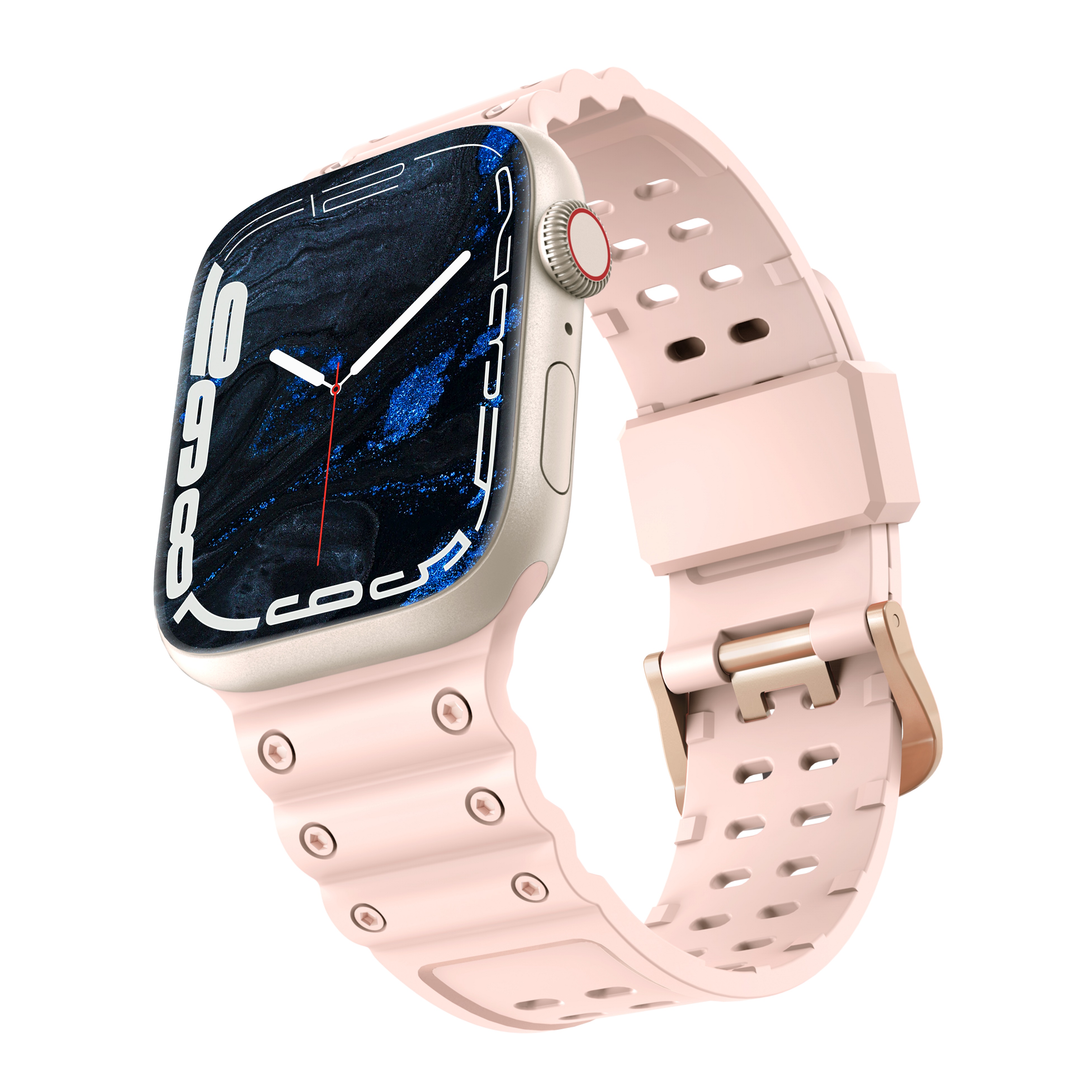 Dây đeo Style Gshock cho Apple Watch Series 1/2/3/4/5/6/7/8/9/SE1,2 &amp; Apple Watch Ultra 1/2 Size 38/40/41/42/44/45/49mm - Hàng Nhập Khẩu