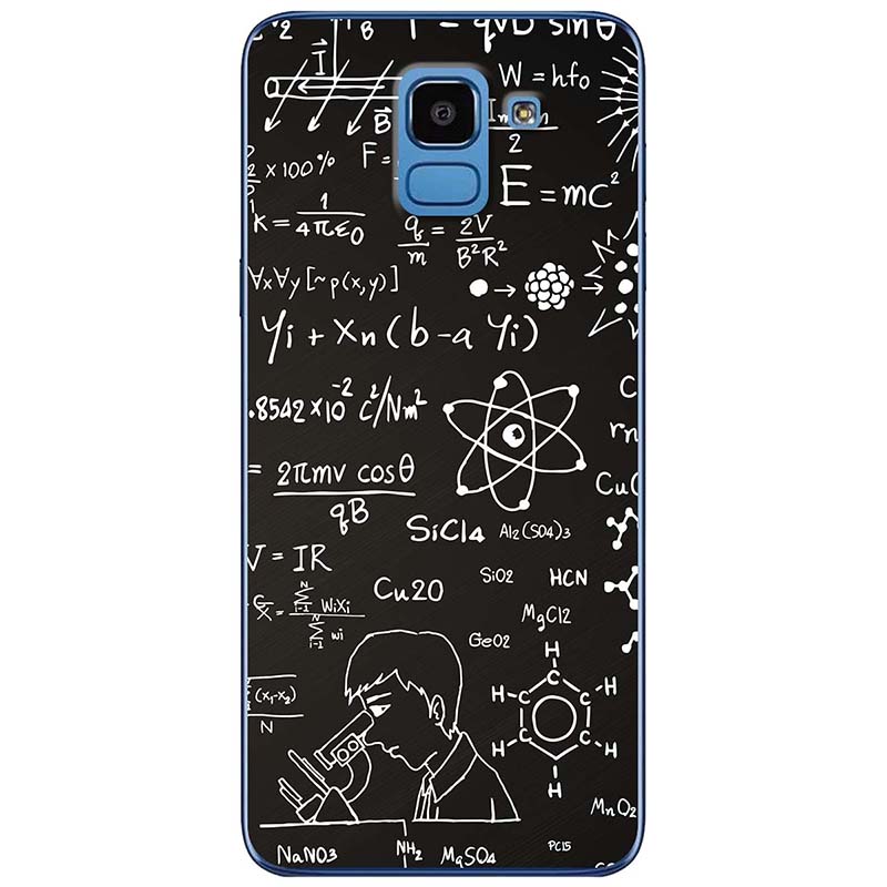Ốp lưng dành cho Samsung J6  mẫu Hóa học