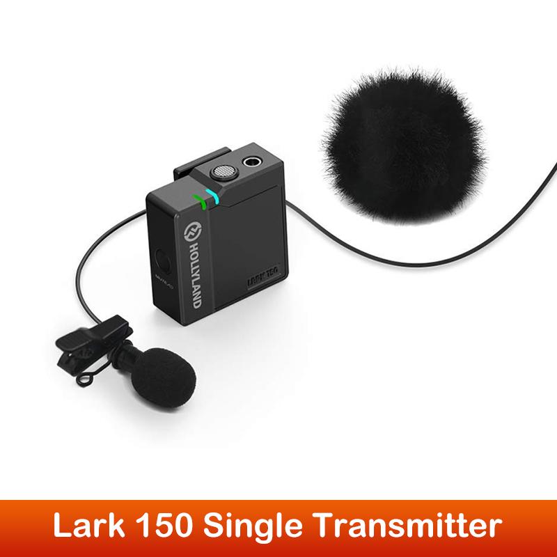 Hollyland Lark 150 2.4g Kênh kép chuyên nghiệp LAPEL LAPEL LAVALIER STUDIO MICRO