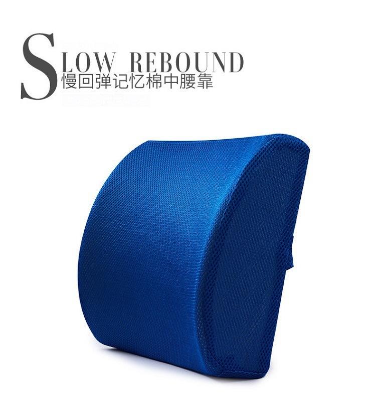 Phong cách mới nhất hỗ trợ thắt lưng xe ô tô đệm ngồi lái xe tựa lưng đệm thắt lưng xe hơi hỗ trợ thắt lưng lái xe hỗ trợ thắt lưng gối thắt lưng