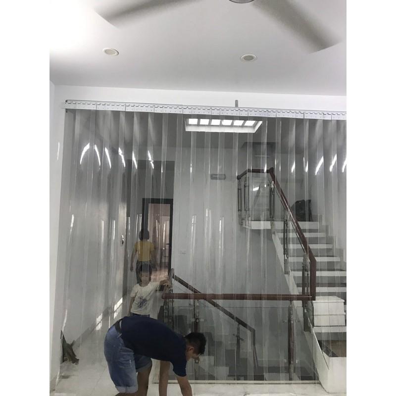 Rèm nhựa ngăn lạnh dày 1,5mm tính theo m2