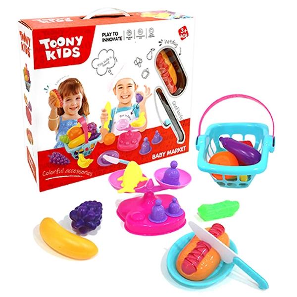 Bộ Đồ Chơi Nấu Ăn 28 Baby Market ToonyKids TN130