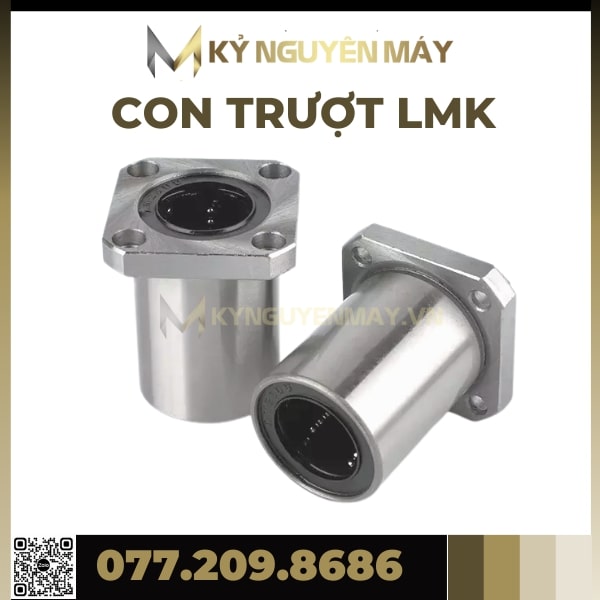 Con Trượt Tròn LMK30UU, LMK35UU, LMK40UU, Con Trượt LMK UU, Bạc Trượt LMKUU