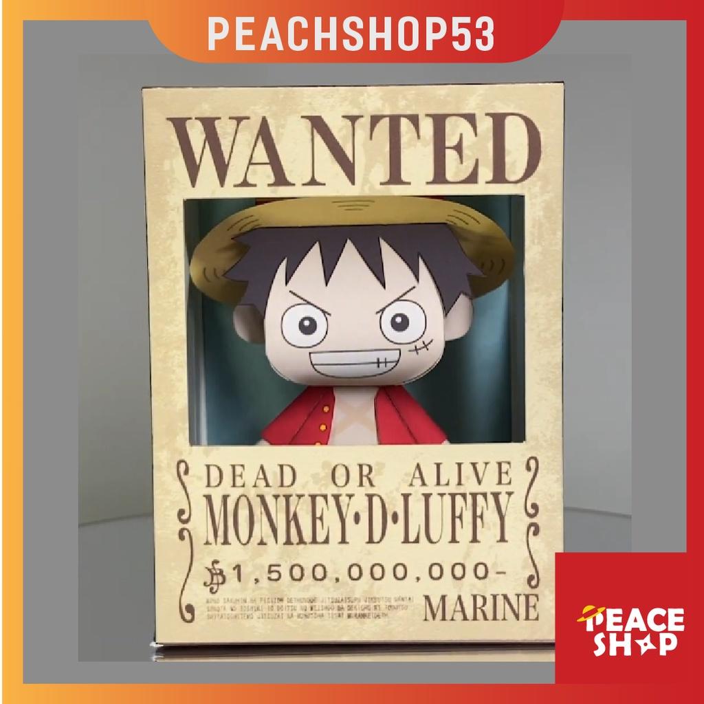 Mua Mô hình giấy Anime Chibi Monkey D Luffy - Anime One Piece kèm kit mô  hình hộp trang trí TS1 - 120 gsm tại PeachShop53