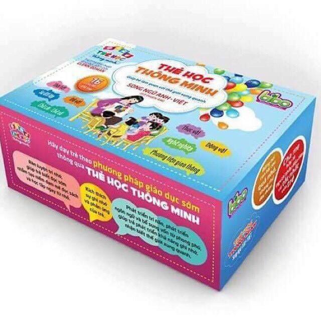 Bộ Thẻ học Gồm 16 Chủ Đề 416 Thẻ Flashcards Cho bé