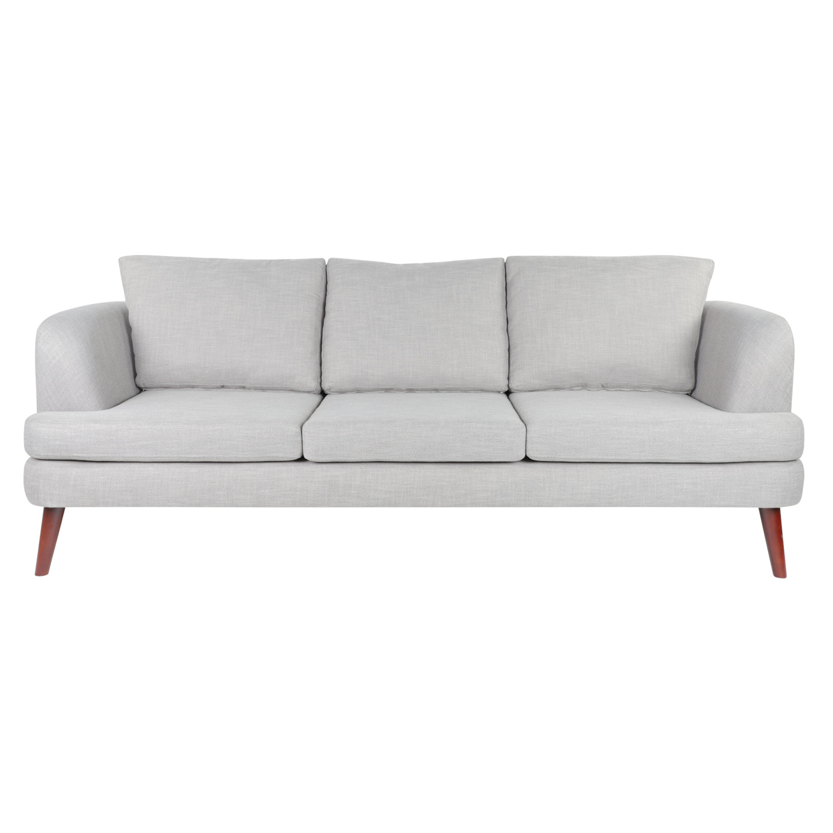 Bộ Ghế Sofa Vải 3+1 Màu Xám AQ028