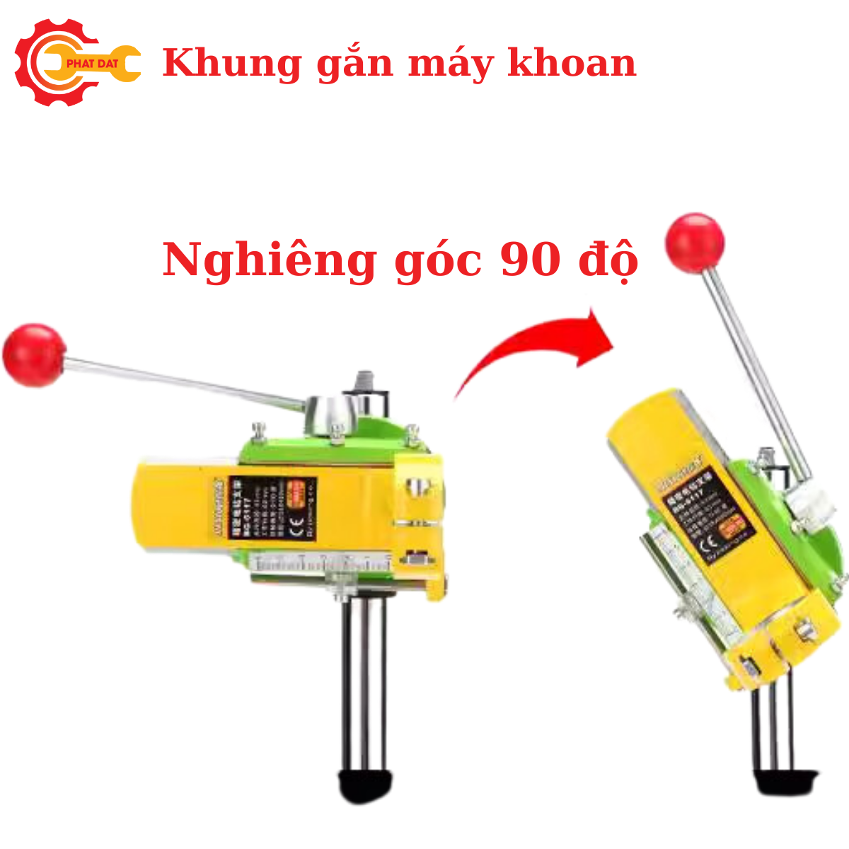 Khung Gắn Máy Khoan Cầm Tay Kèm Eto Bàn Trượt Cao Cấp