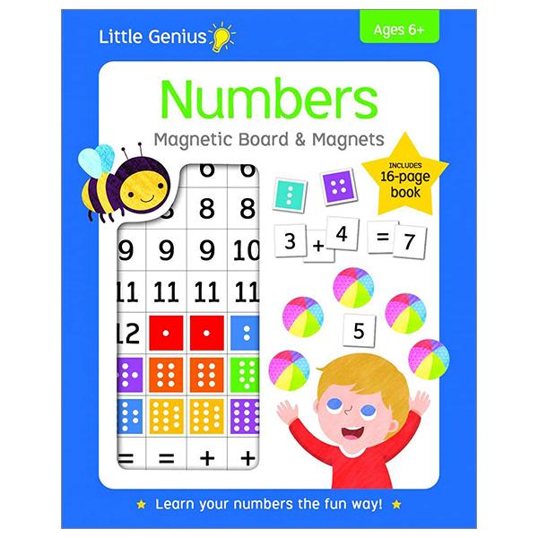 Little Genius: Numbers Magnetic Board & Magnets