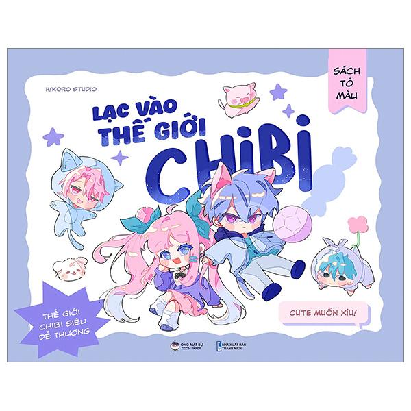 Sách Tô Màu - Lạc Vào Thế Giới Chibi