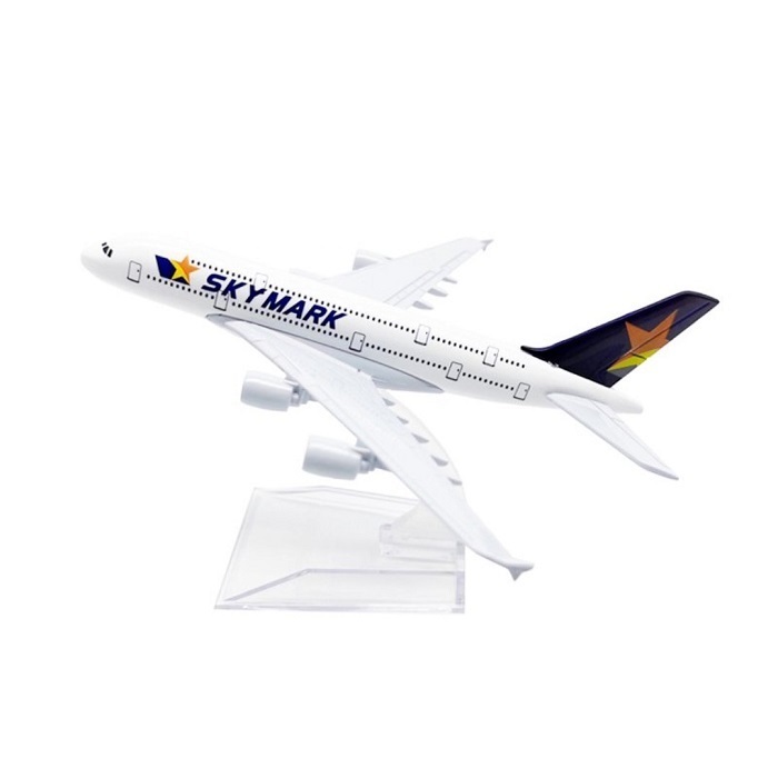 Mô hình máy bay tĩnh A380 Sky Mark 16cm