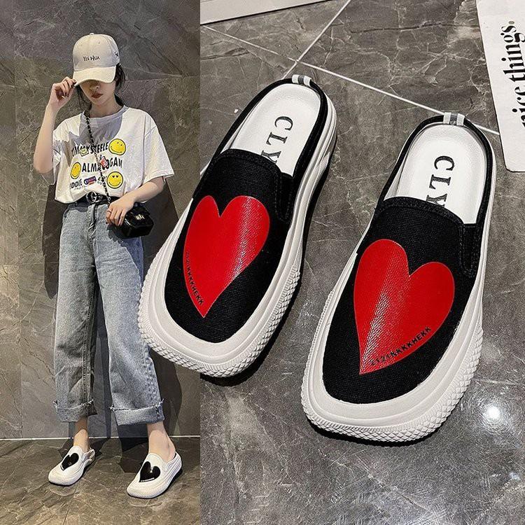 Giày Thể Thao Vải Bạt Thời Trang Hàn Cho Nữ