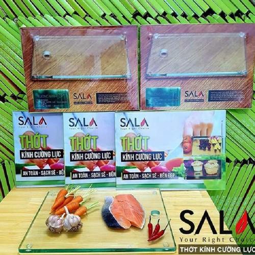 Thớt kính cường lực siêu bền SALA - hàng chuẩn loại 1 - thớt - thớt kính cao cấp - thớt cho nhà bếp sang trọng