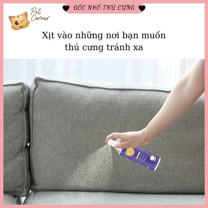 Xịt ngăn chặn thói quen xấu của chó mèo 120ml