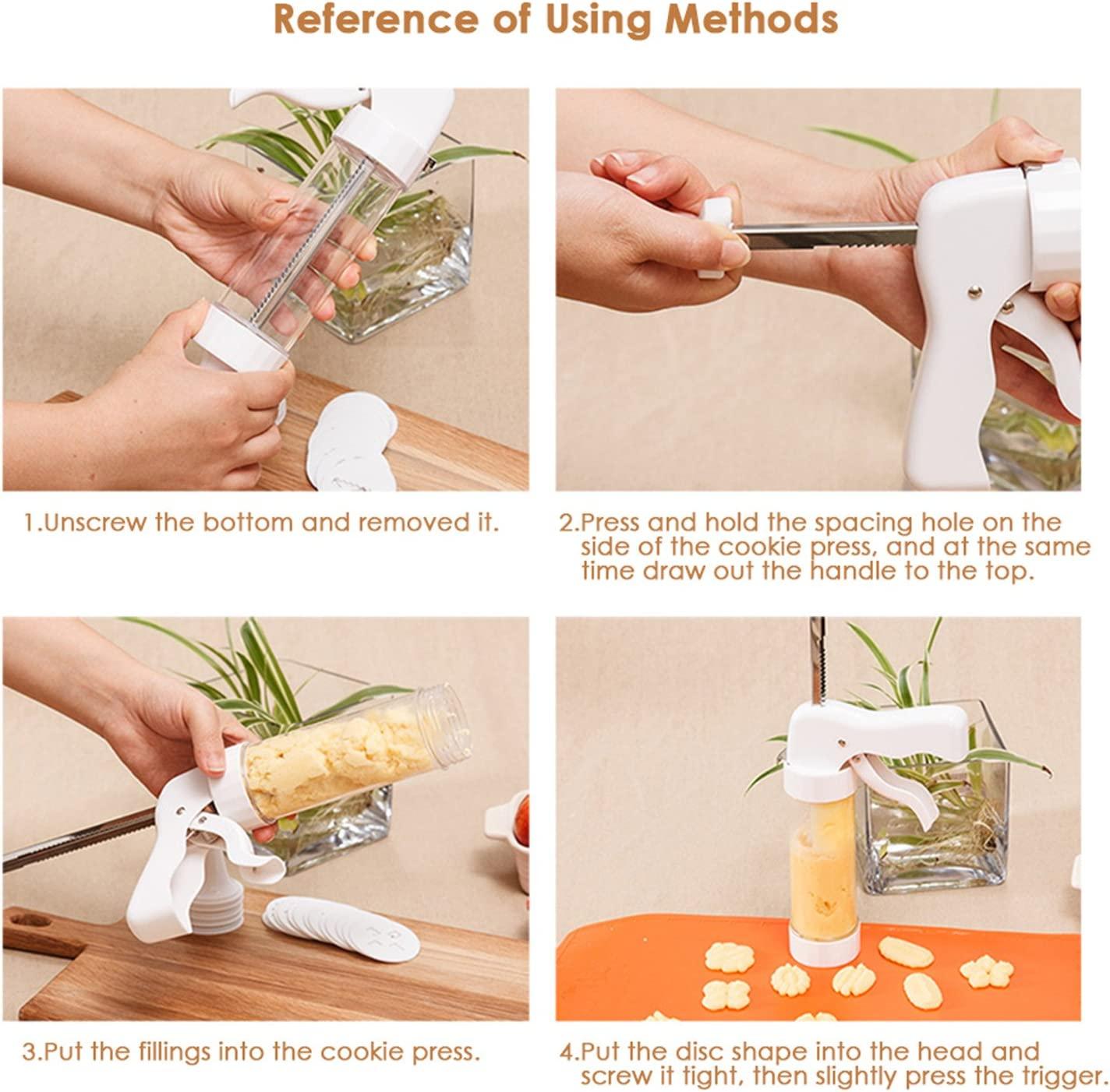 Nhấn bằng lục khẩu lục Churros Churros icing Sockets Trang trí bút với đĩa và vòi trang trí bánh