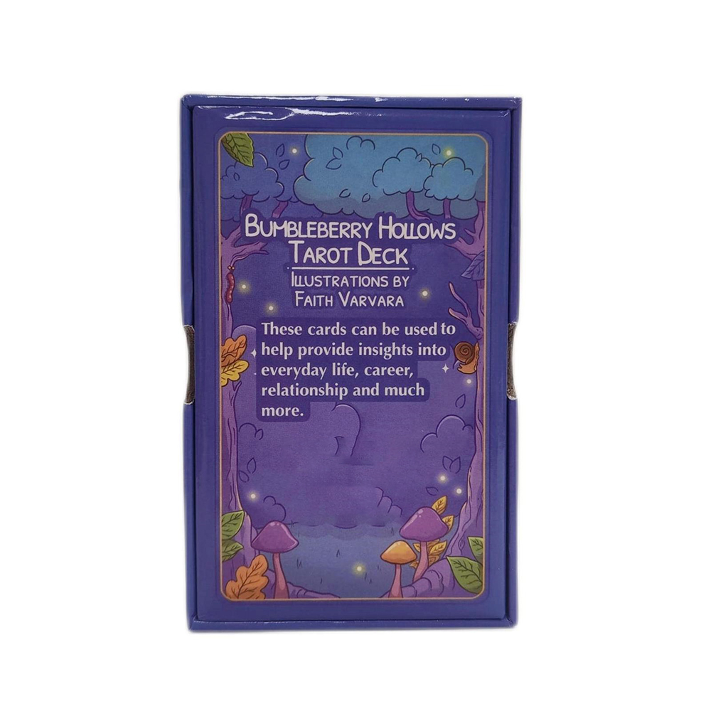 [Size Gốc Hộp Cứng] Bộ bài English Tarot 78 lá 7x12 cm đá thanh tẩy