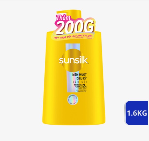 SUNSILK Dầu Gội Mềm Mượt Diệu Kỳ 1.6KG