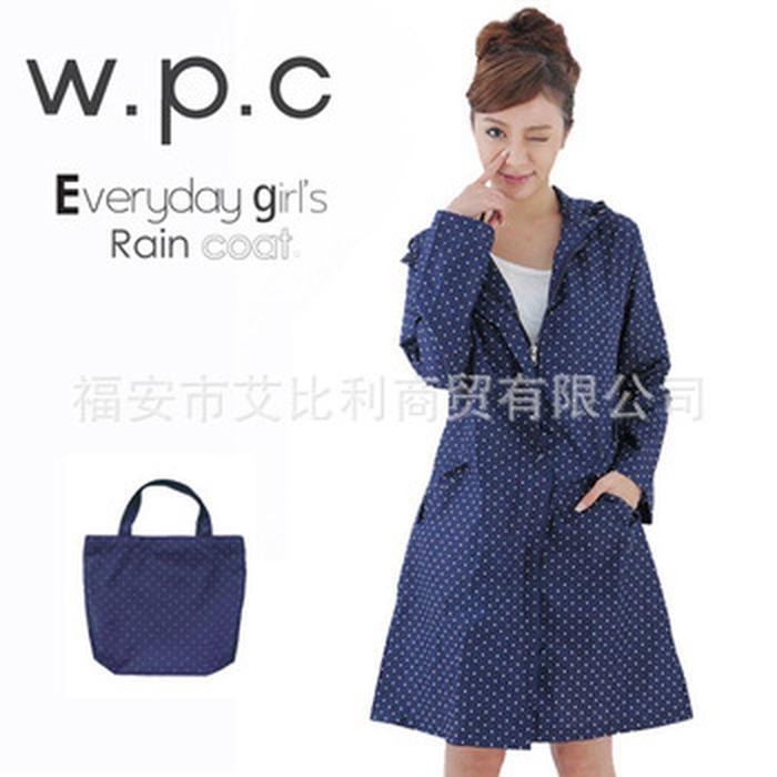 Giá thấp nhất áo mưa nữ trưởng thành thời trang Hàn Quốc dài một mảnh poncho nhẹ và thoáng khí Nhật Bản áo gió chống thấm nước đi bộ 1001