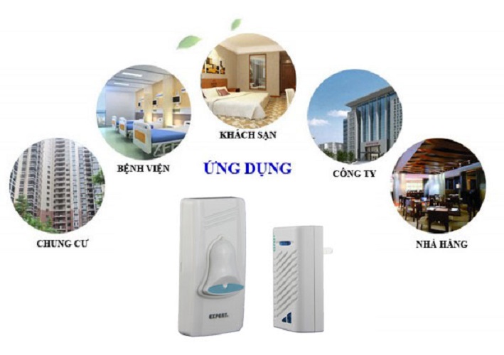 Bộ chuông không dây đơn expert
