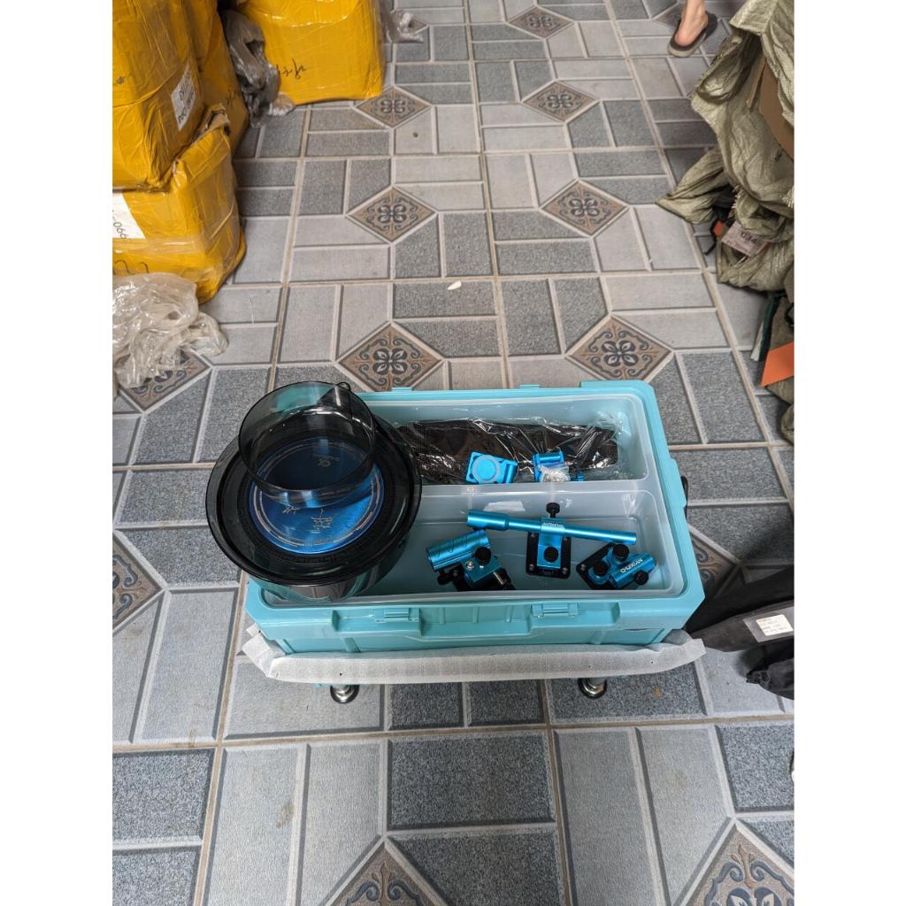 Thùng câu đài CHUXIAN 32L 4 chân nâng dày đa chức năng siêu nhẹ thiết kế mới nhất 2023 giá rẻ