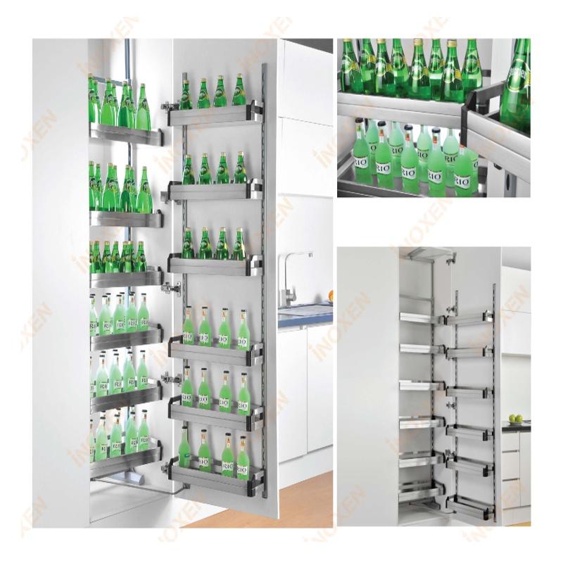 Hệ giá kho 6 tầng inox hộp TKH645M