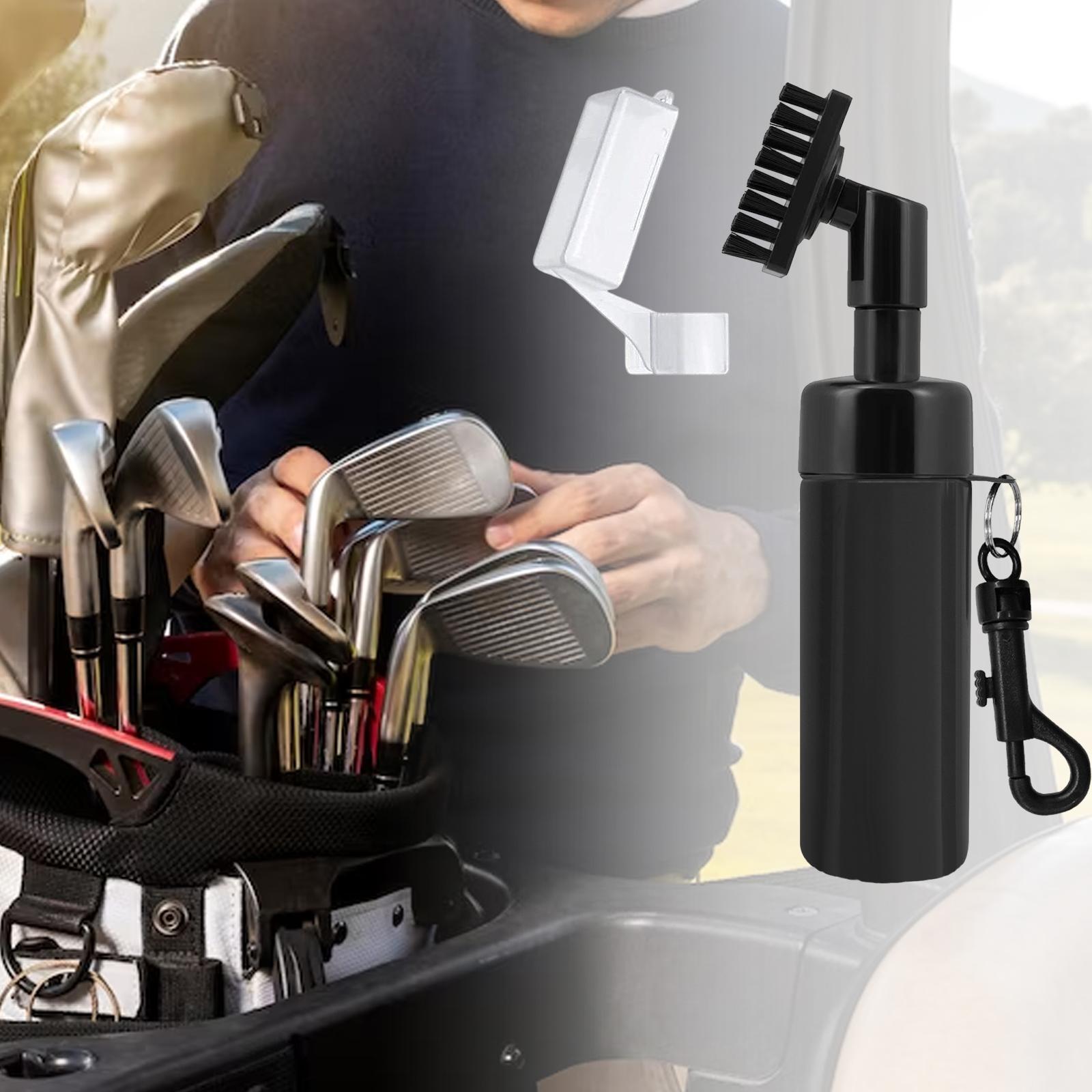 Golf Groove Cleaner, Golf Club Brush, with Water Bottle, Equipped with Water Spray Device Easy to Operate, Equipment Golf Club Groove Brush