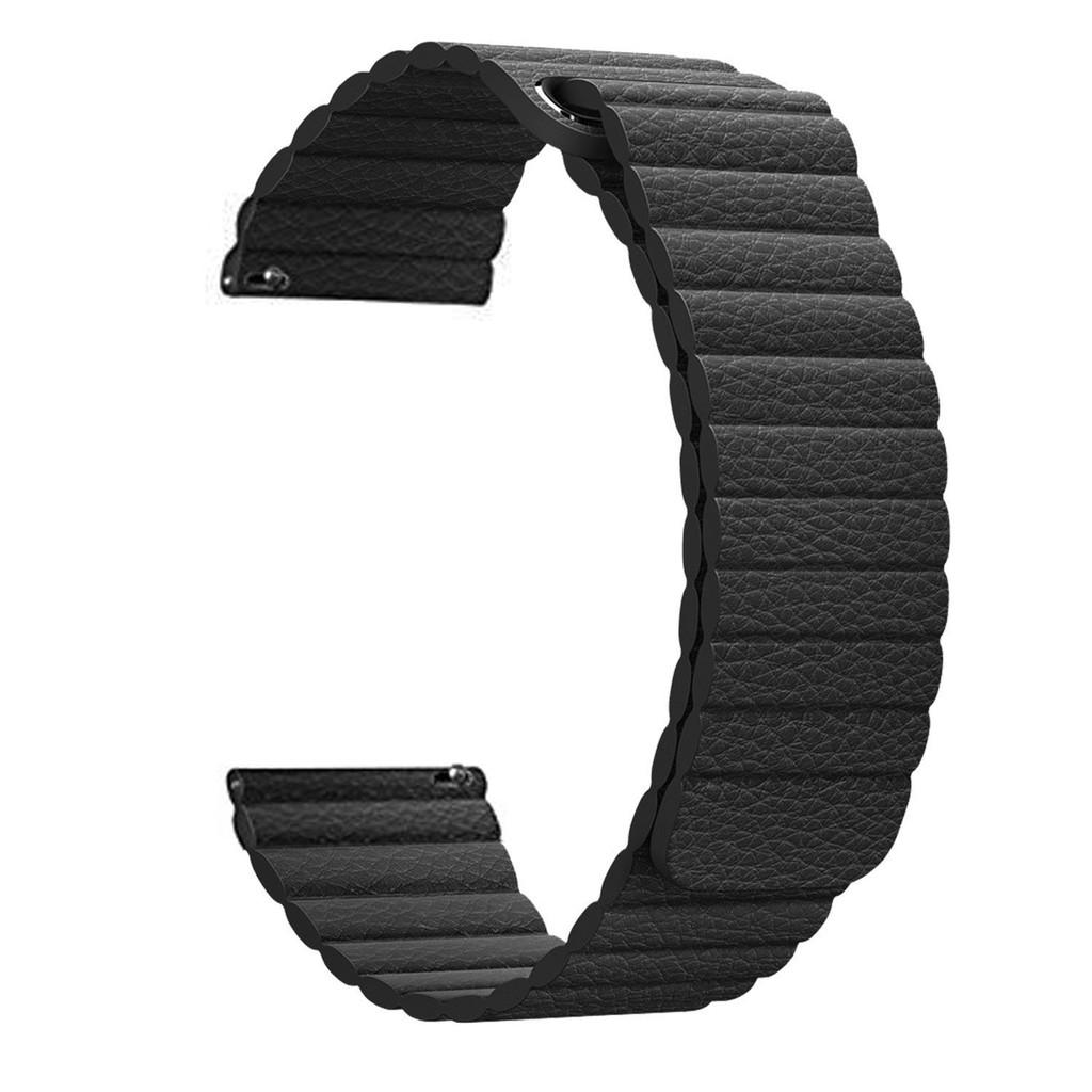 Dây đeo bằng da từ tính Loop cho đồng hồ thể thao Huami Amazfit Stratos 2