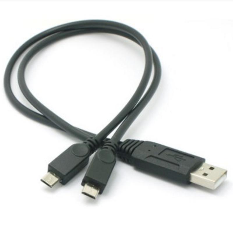Cáp Dữ Liệu USB 25M Một Đến Hai Đôi Cáp Sạc Micro USB Một Đến Hai Cáp Dữ Liệu Đôi Cáp Sạc Android