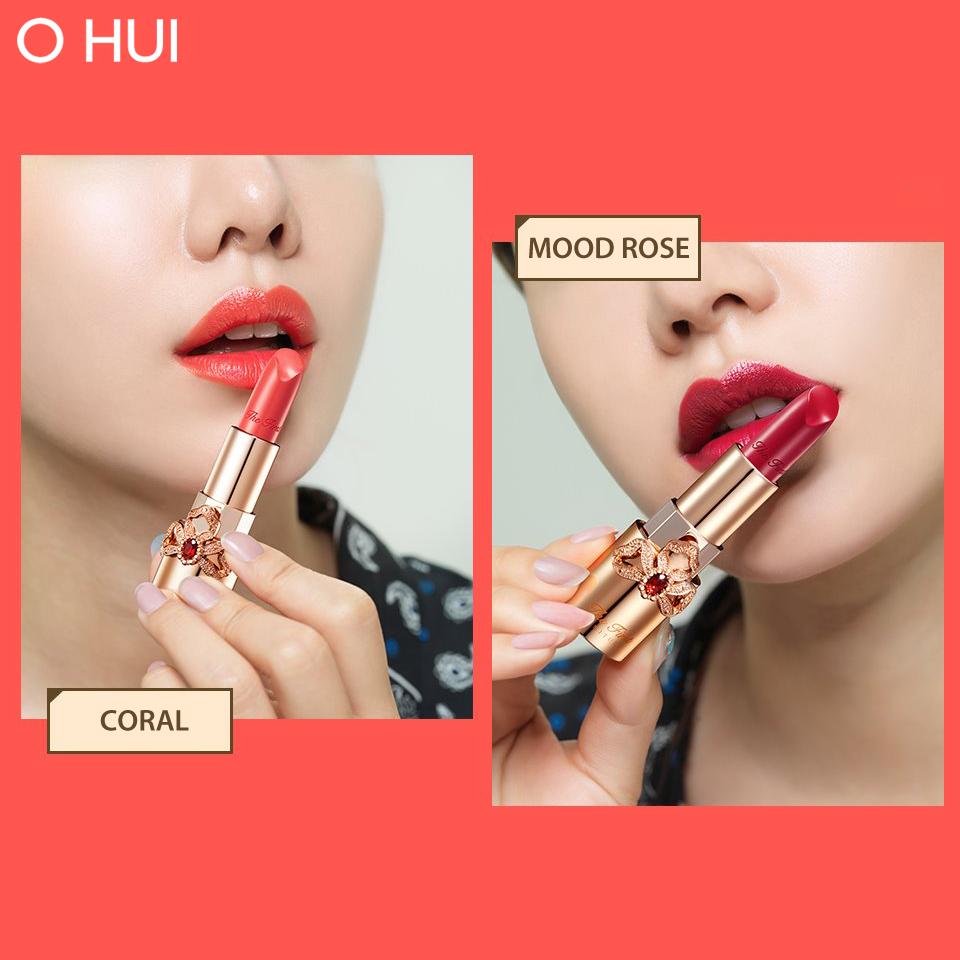 Bộ 3 Son lì dưỡng ẩm ngăn lão hóa OHUI The First Geniture Lipstick (3x3.8g)