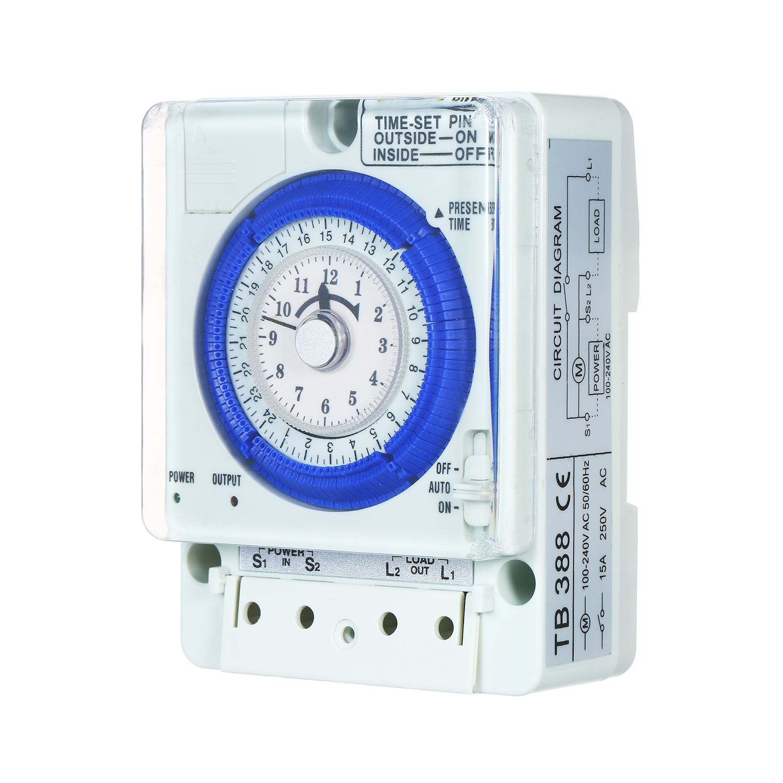 Công Tắc Hẹn Giờ, Timer hẹn giờ cơ TN35-N