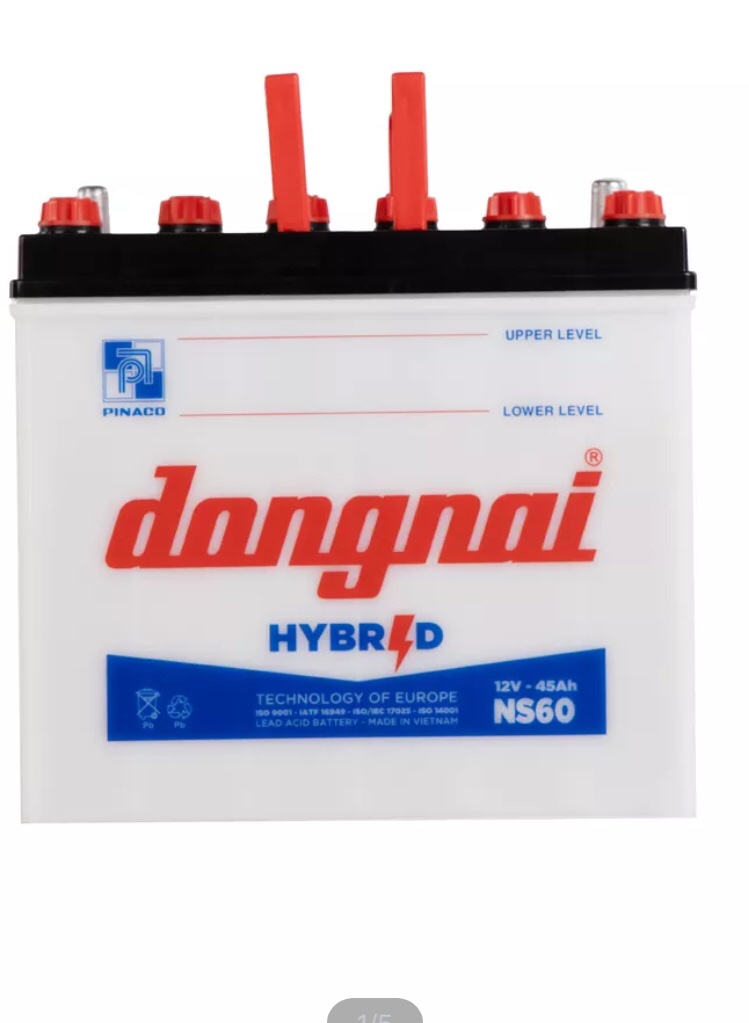 Ắc quy Hybrid NS60 | 12V - 45Ah