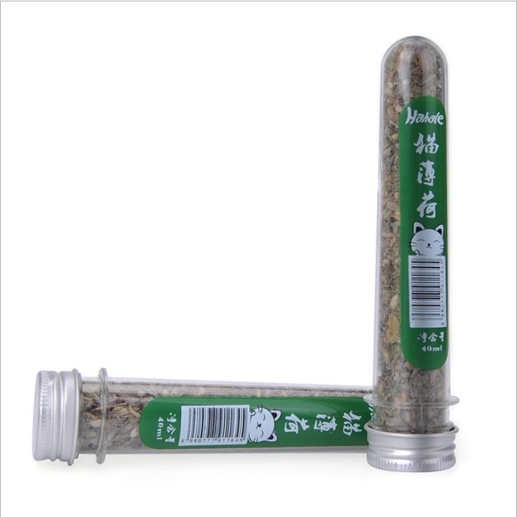 Cỏ mèo Catnip ống - Cỏ mèo tiêu búi lông