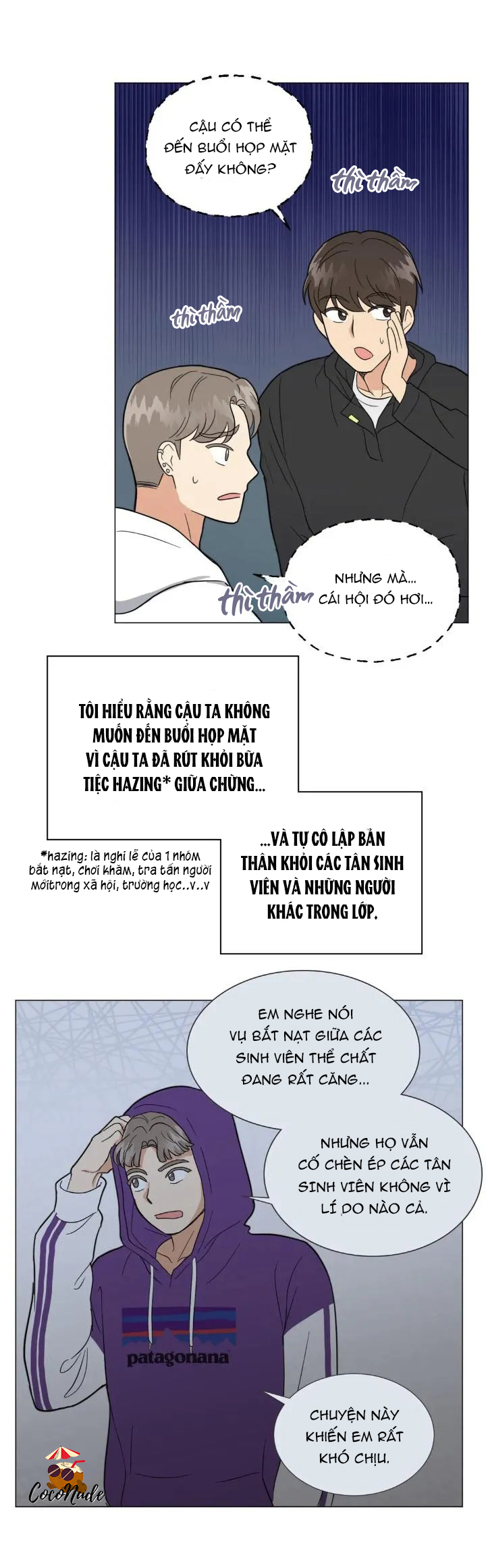 bạn cùng phòng kì lạ chapter 3 23