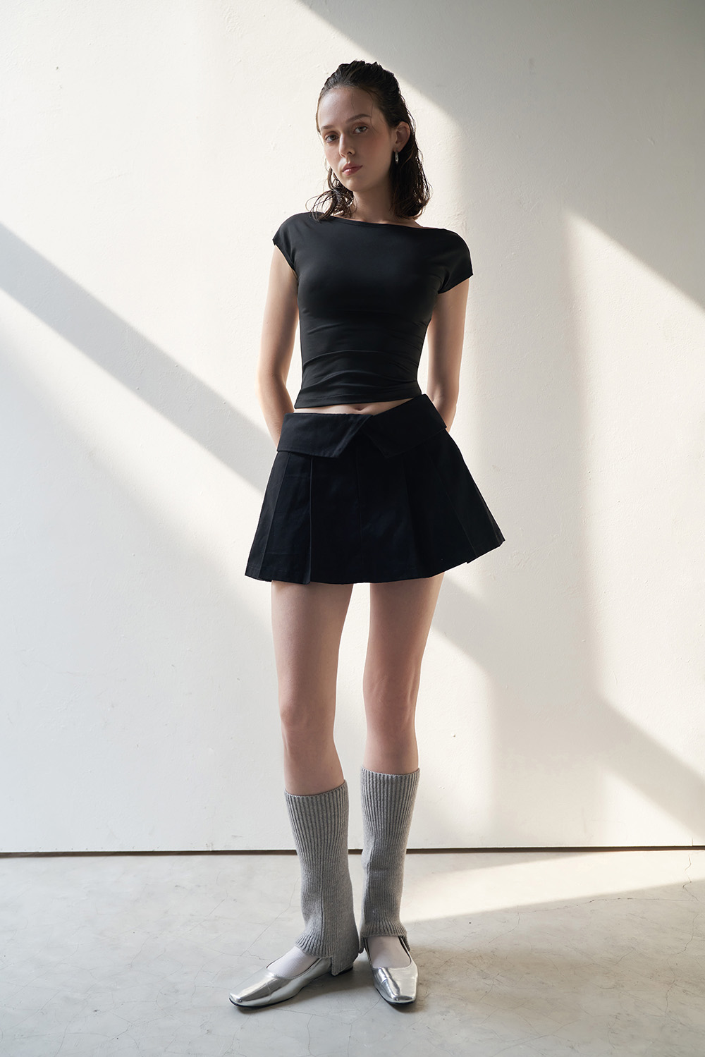 DOTTIE - Áo thun tay ngắn khoét lưng - T0670