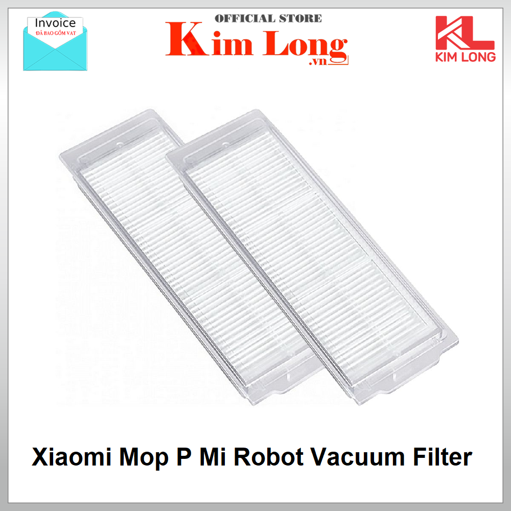 Màng lọc bụi Xiaomi cho Robot Máy hút bụi lau nhà Xiaomi Mi Vacuum Mop P ( Mop Pro) ( 2 cái)  - Hàng chính hãng