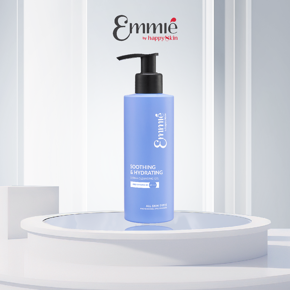 Bộ Sản Phẩm Làm Sạch Da Emmié By Happy Skin 2 món: Gel Rửa Mặt Emmie 180ml + Nước Tẩy Trang Emmie 250ml