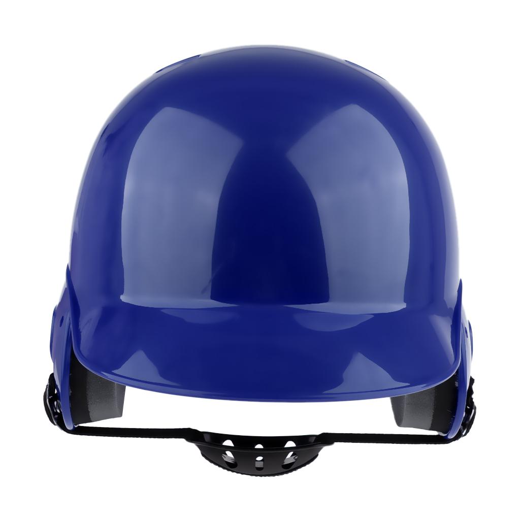 Professional Baseball Softball Cather Helmet Double Lap Batting Helmet blue