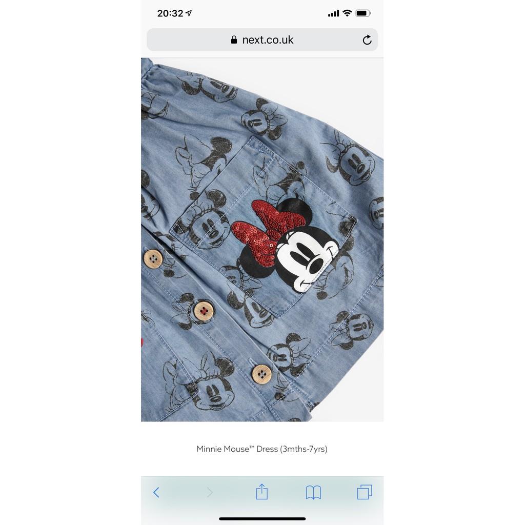 Váy bò mỏng mềm Next bé gái