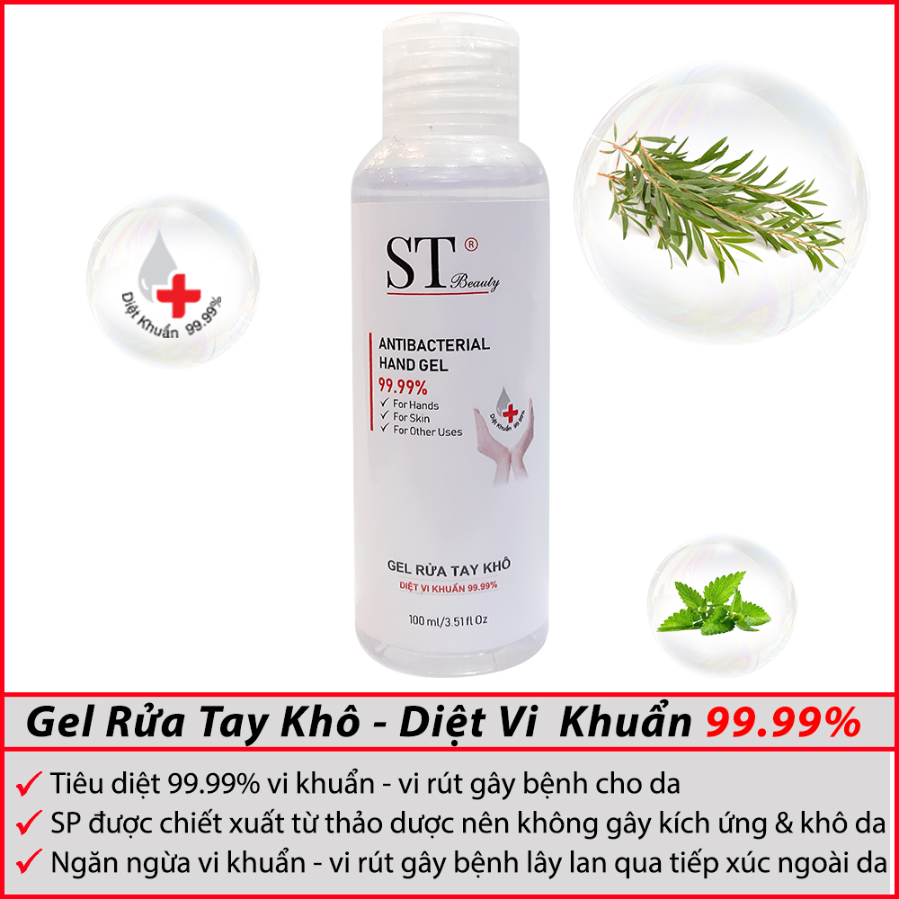 ST Beauty - Kem Chống Nắng - Tặng 1 Gel Rửa Tay Khô Diệt Khuẩn 99.99% - 100ml