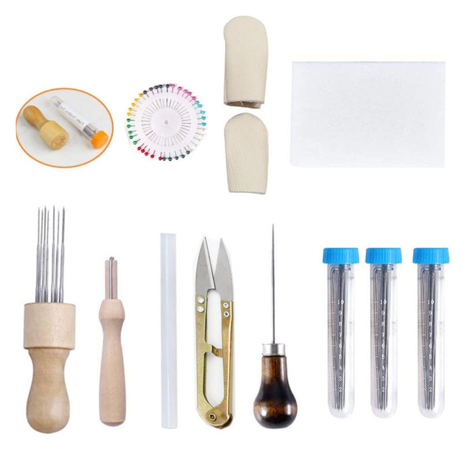Wool Felting Needle Kit with Wool Felting Needles and Foam Mat for DIY Yarn