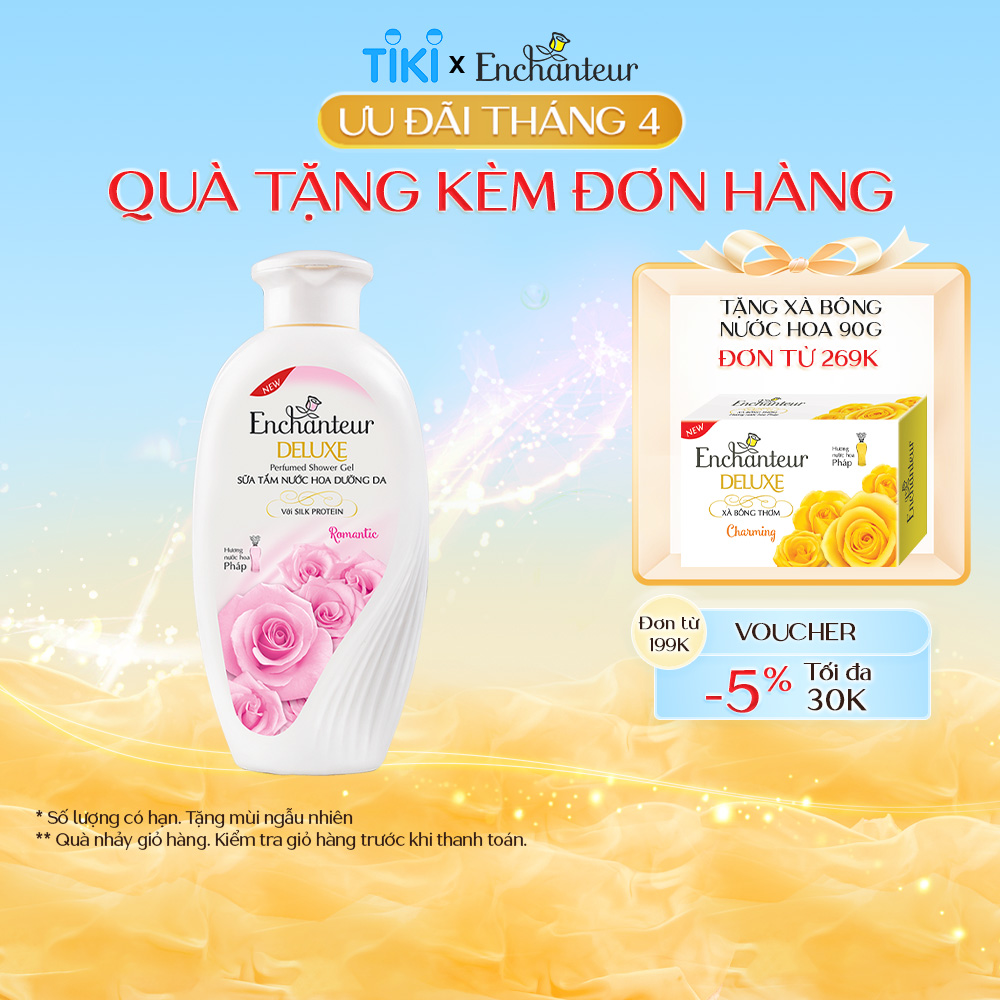 Sữa tắm Enchanteur hương Romantic 180G