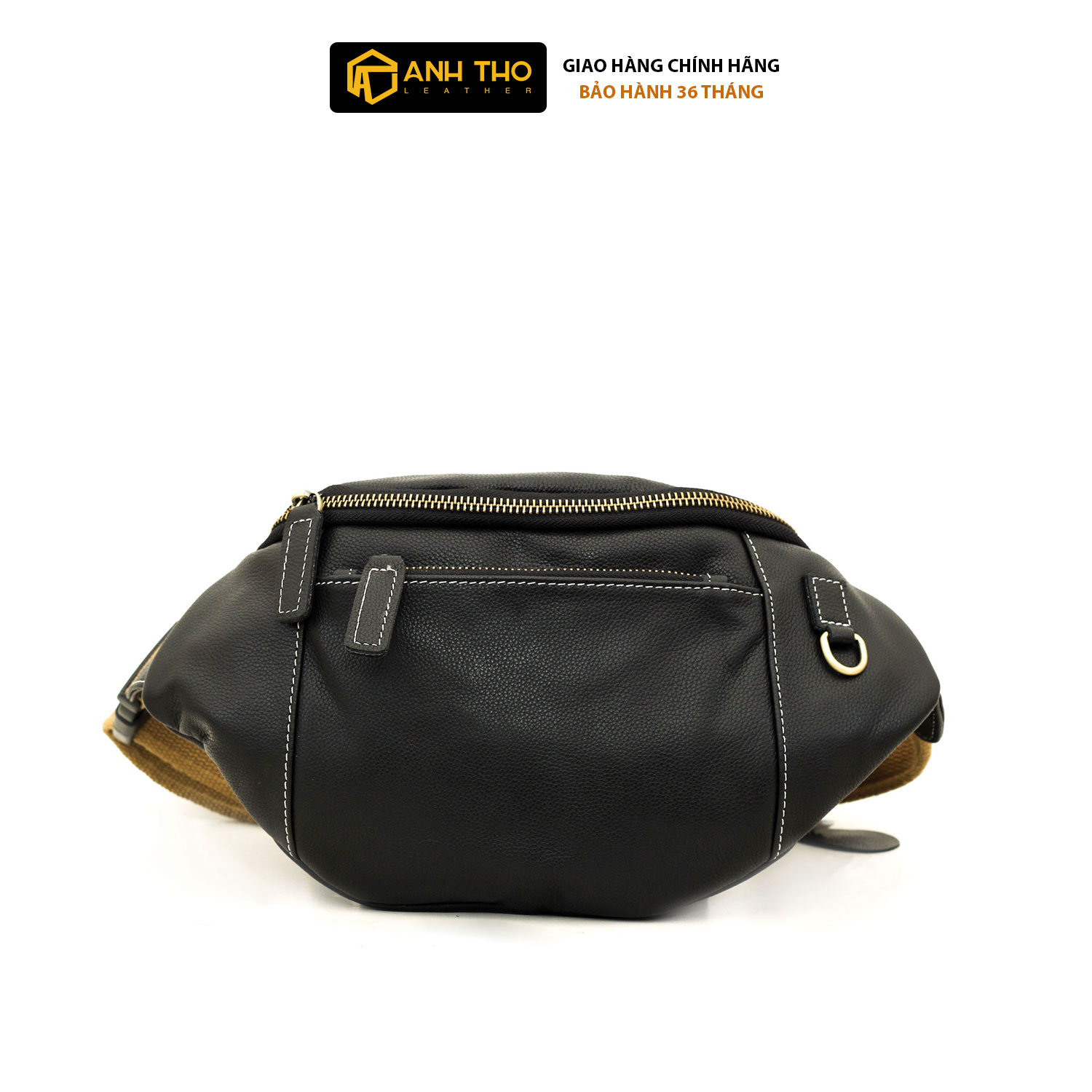 Túi đeo chéo da bò MNCB-06 | Anh Tho Leather